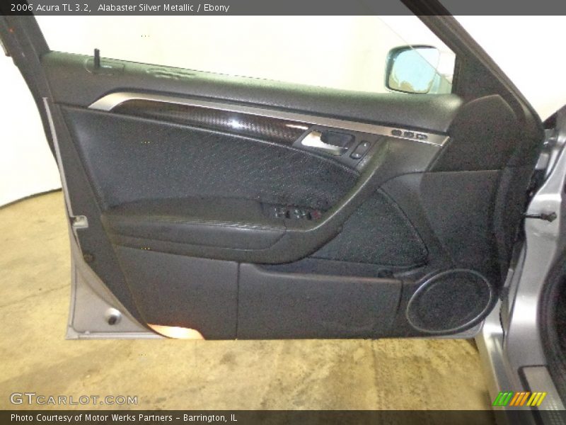 Alabaster Silver Metallic / Ebony 2006 Acura TL 3.2