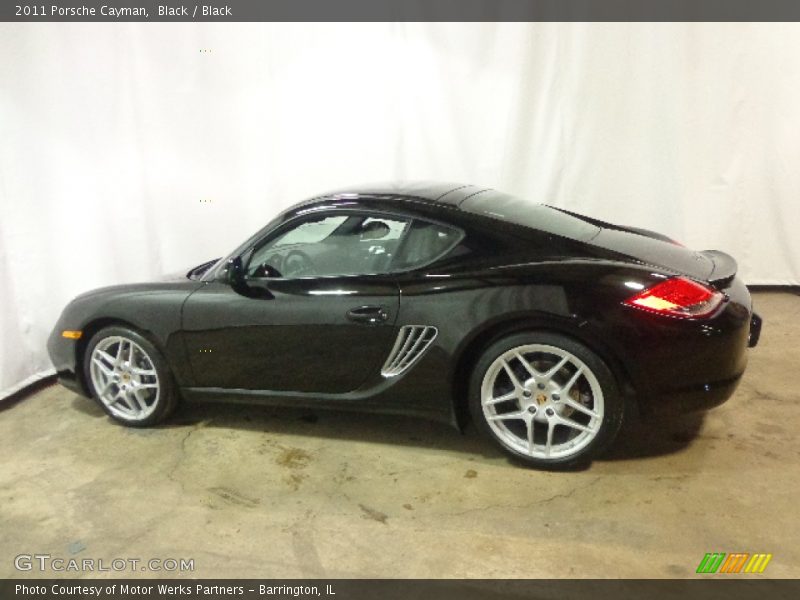 Black / Black 2011 Porsche Cayman