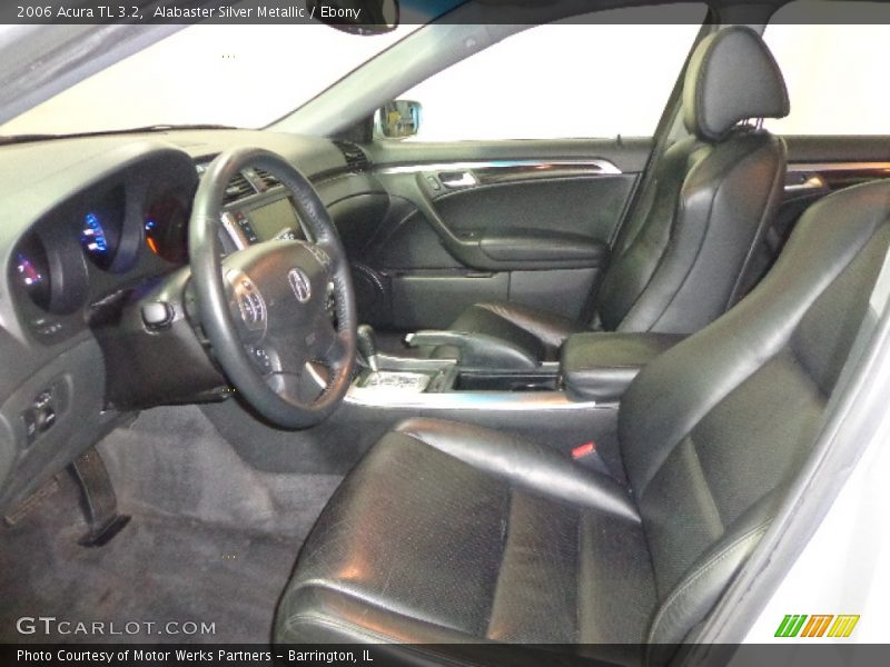 Alabaster Silver Metallic / Ebony 2006 Acura TL 3.2