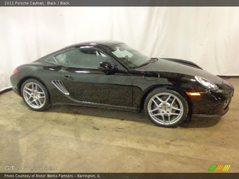 Black / Black 2011 Porsche Cayman