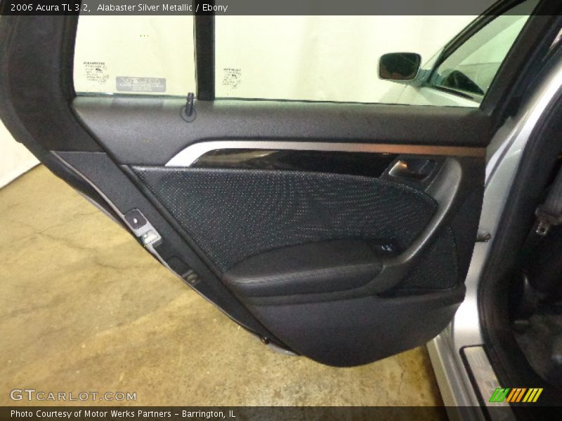 Alabaster Silver Metallic / Ebony 2006 Acura TL 3.2