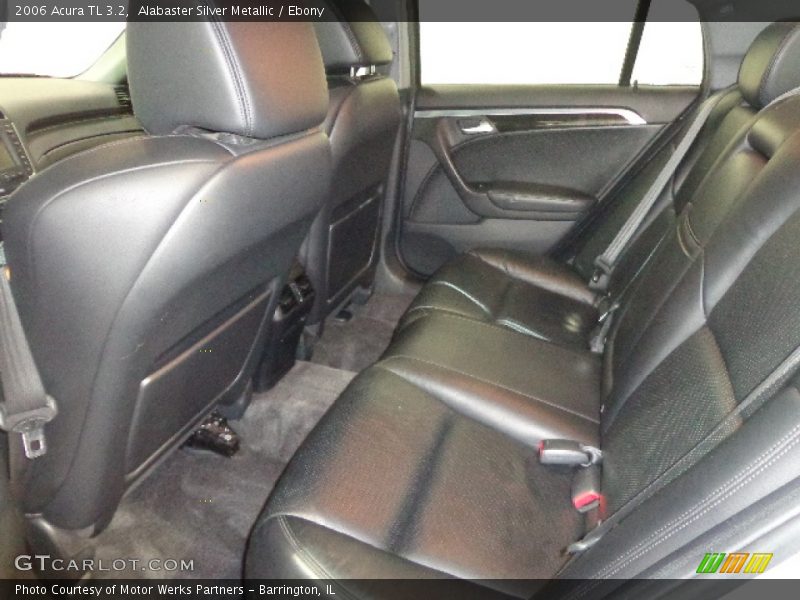 Alabaster Silver Metallic / Ebony 2006 Acura TL 3.2