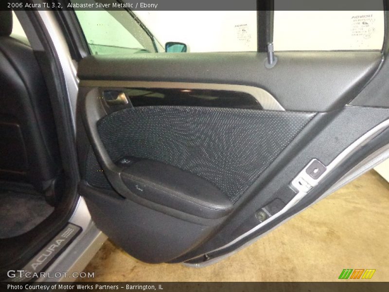 Alabaster Silver Metallic / Ebony 2006 Acura TL 3.2