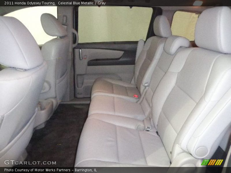 Celestial Blue Metallic / Gray 2011 Honda Odyssey Touring