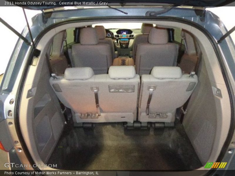 Celestial Blue Metallic / Gray 2011 Honda Odyssey Touring