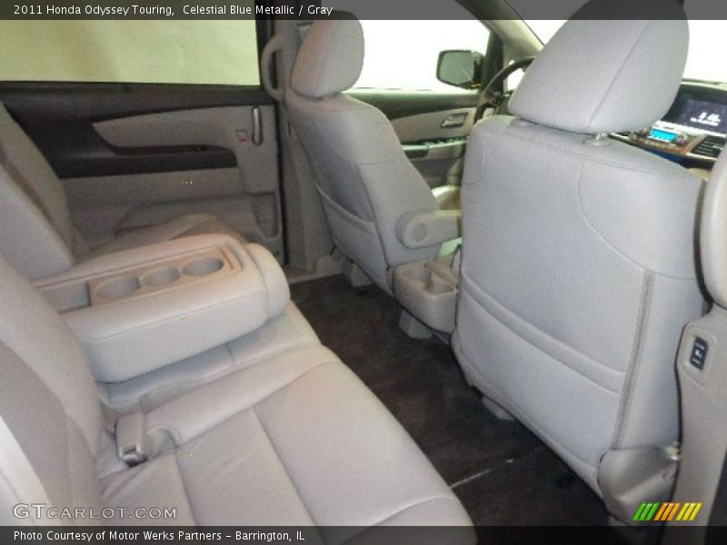 Celestial Blue Metallic / Gray 2011 Honda Odyssey Touring