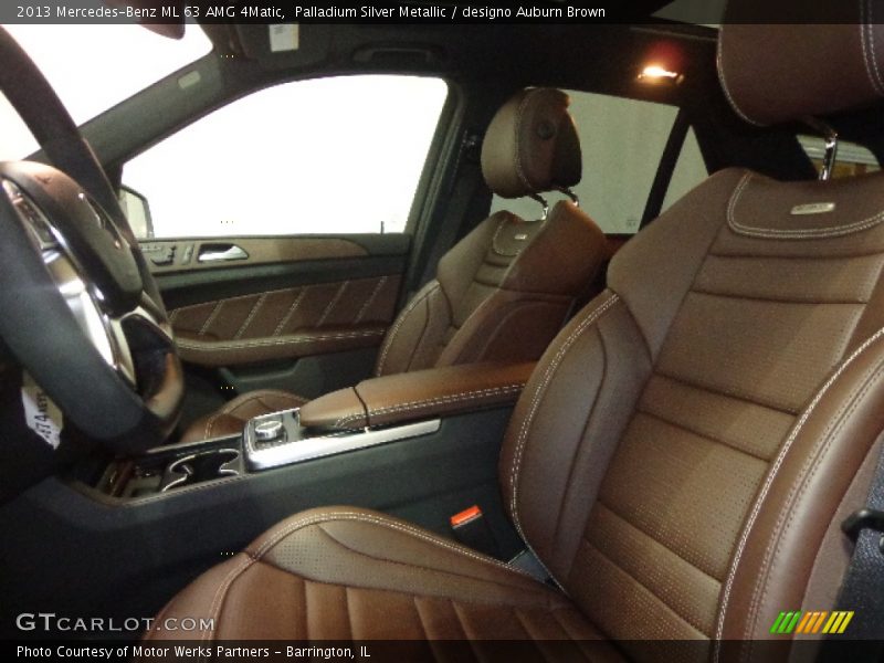 Front Seat of 2013 ML 63 AMG 4Matic