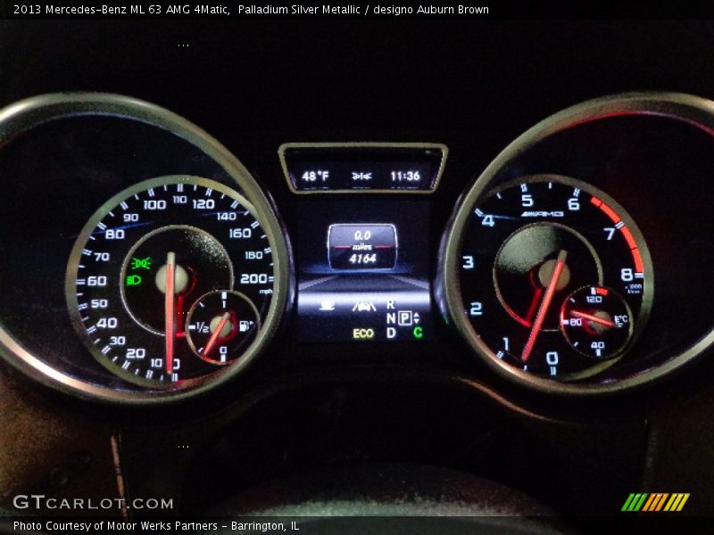  2013 ML 63 AMG 4Matic 63 AMG 4Matic Gauges