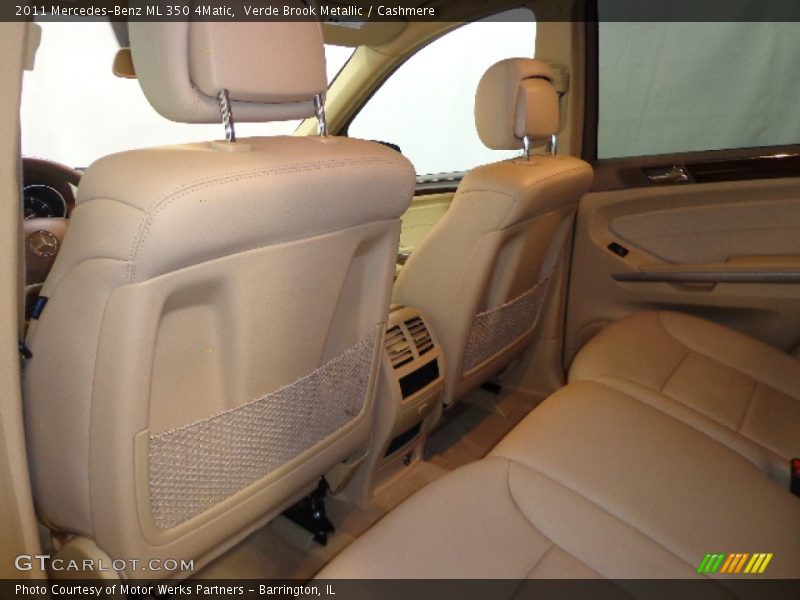 Verde Brook Metallic / Cashmere 2011 Mercedes-Benz ML 350 4Matic