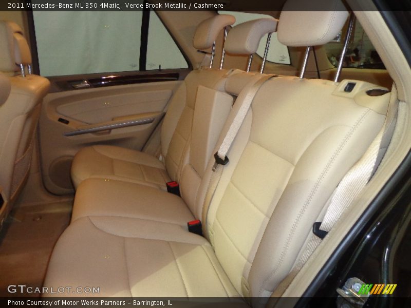 Verde Brook Metallic / Cashmere 2011 Mercedes-Benz ML 350 4Matic