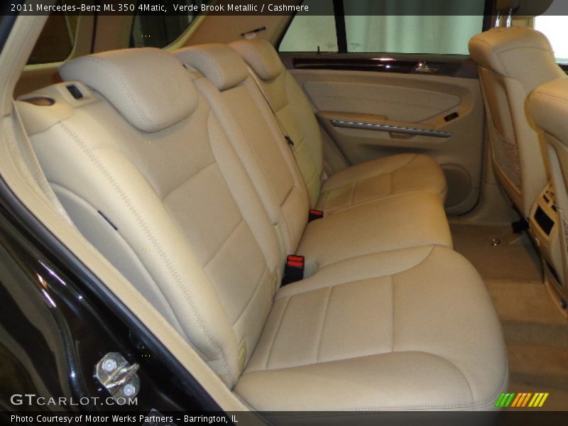 Verde Brook Metallic / Cashmere 2011 Mercedes-Benz ML 350 4Matic