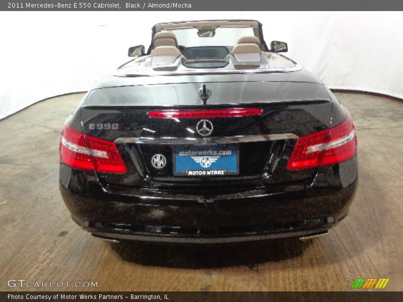Black / Almond/Mocha 2011 Mercedes-Benz E 550 Cabriolet