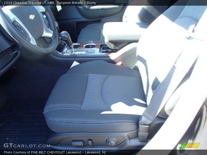 Tungsten Metallic / Ebony 2014 Chevrolet Traverse LT AWD