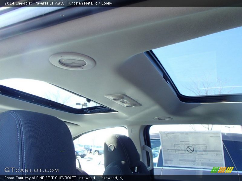 Tungsten Metallic / Ebony 2014 Chevrolet Traverse LT AWD