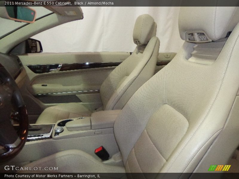 Black / Almond/Mocha 2011 Mercedes-Benz E 550 Cabriolet