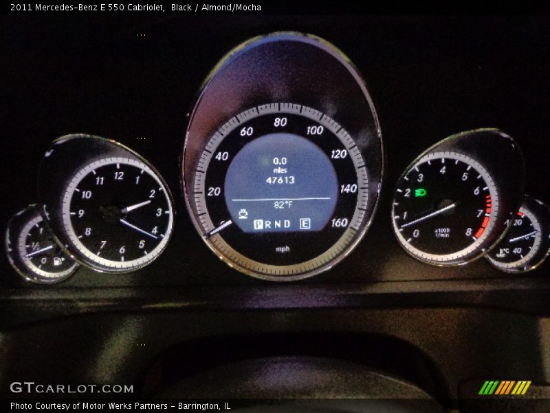 Black / Almond/Mocha 2011 Mercedes-Benz E 550 Cabriolet