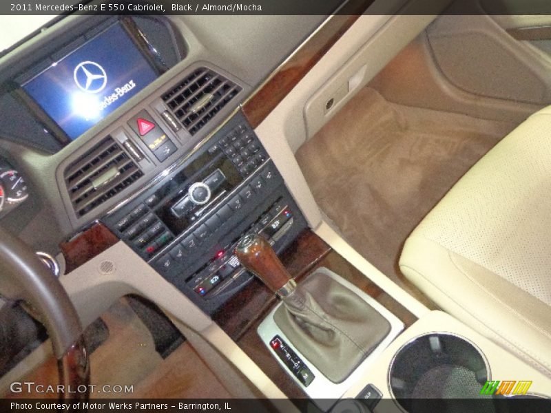Black / Almond/Mocha 2011 Mercedes-Benz E 550 Cabriolet
