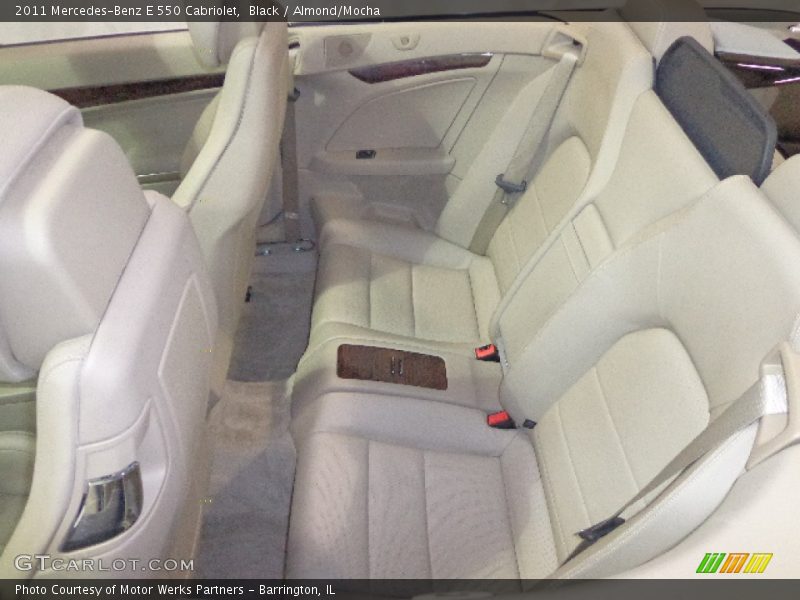 Black / Almond/Mocha 2011 Mercedes-Benz E 550 Cabriolet