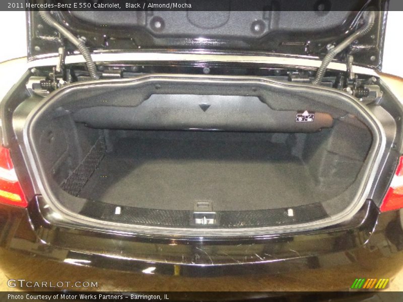 Black / Almond/Mocha 2011 Mercedes-Benz E 550 Cabriolet