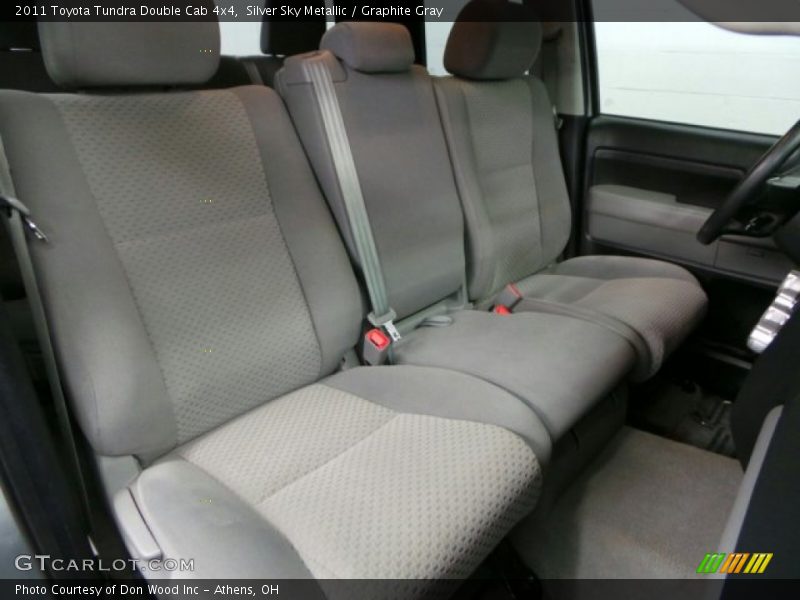 Silver Sky Metallic / Graphite Gray 2011 Toyota Tundra Double Cab 4x4