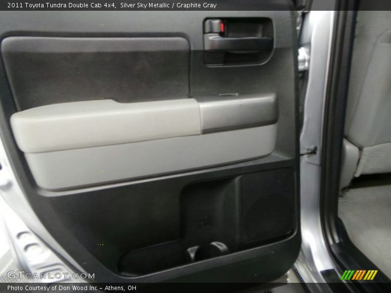Silver Sky Metallic / Graphite Gray 2011 Toyota Tundra Double Cab 4x4