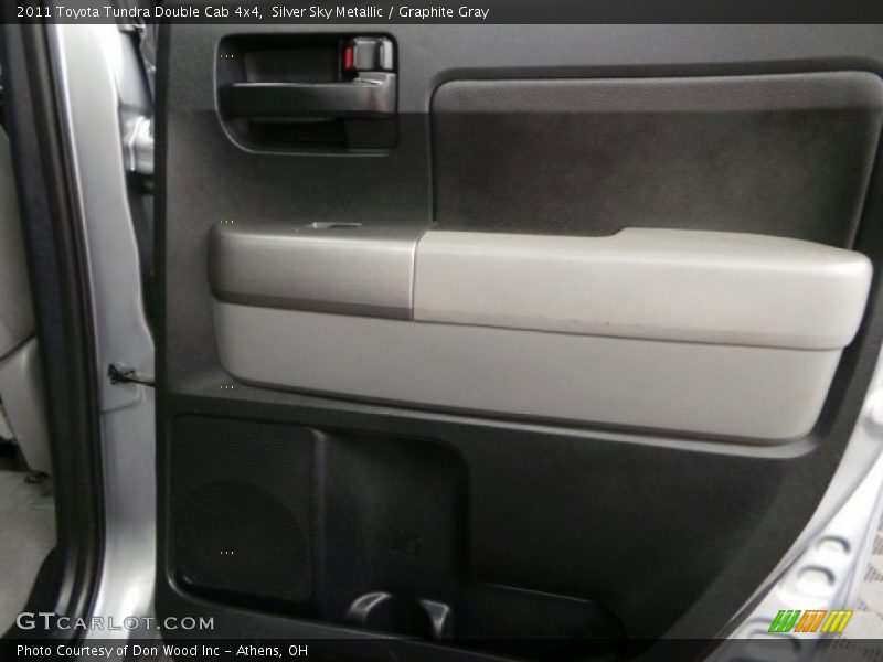 Silver Sky Metallic / Graphite Gray 2011 Toyota Tundra Double Cab 4x4
