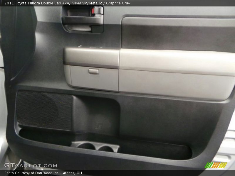 Silver Sky Metallic / Graphite Gray 2011 Toyota Tundra Double Cab 4x4