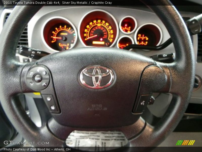 Silver Sky Metallic / Graphite Gray 2011 Toyota Tundra Double Cab 4x4