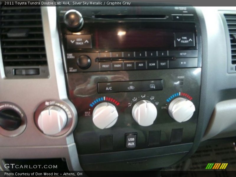 Silver Sky Metallic / Graphite Gray 2011 Toyota Tundra Double Cab 4x4