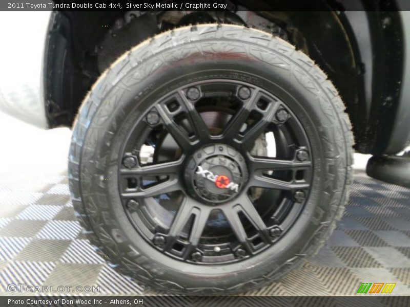 Silver Sky Metallic / Graphite Gray 2011 Toyota Tundra Double Cab 4x4