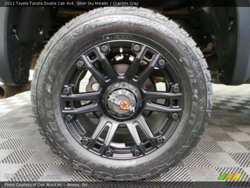 Silver Sky Metallic / Graphite Gray 2011 Toyota Tundra Double Cab 4x4