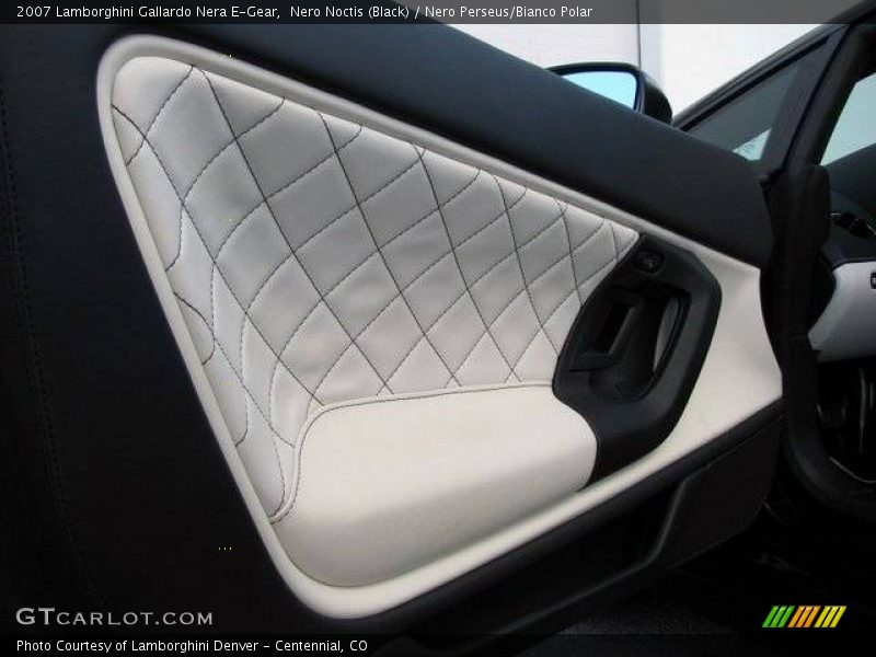  2007 Gallardo Nera E-Gear Nero Perseus/Bianco Polar Interior