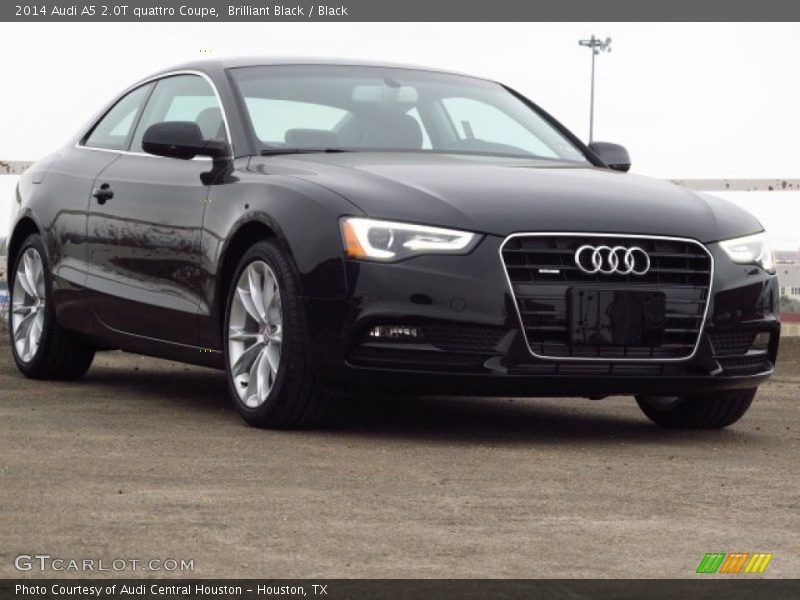 Brilliant Black / Black 2014 Audi A5 2.0T quattro Coupe