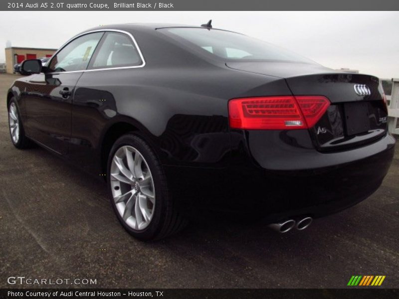 Brilliant Black / Black 2014 Audi A5 2.0T quattro Coupe