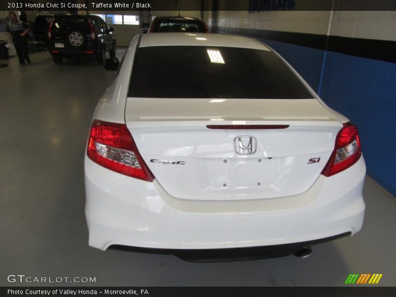 Taffeta White / Black 2013 Honda Civic Si Coupe
