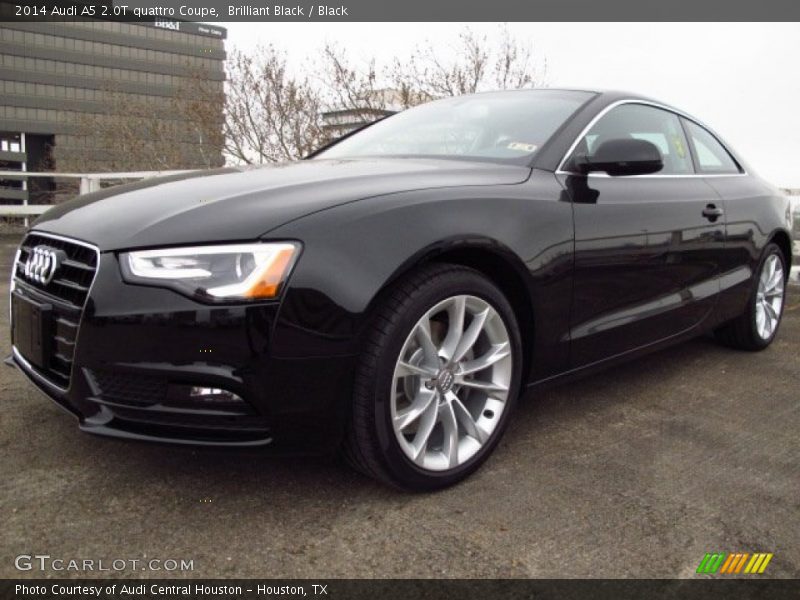 Brilliant Black / Black 2014 Audi A5 2.0T quattro Coupe