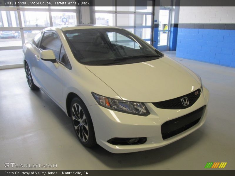 Taffeta White / Black 2013 Honda Civic Si Coupe