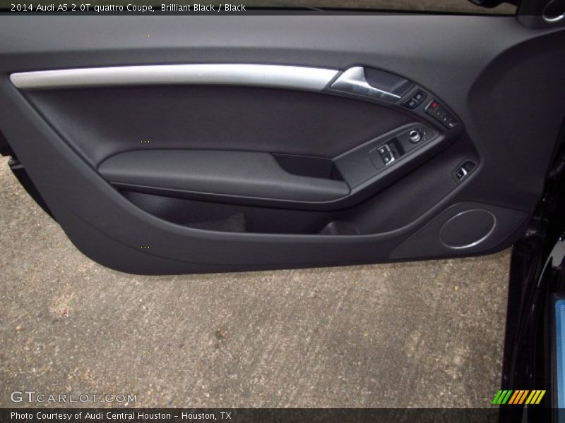 Brilliant Black / Black 2014 Audi A5 2.0T quattro Coupe