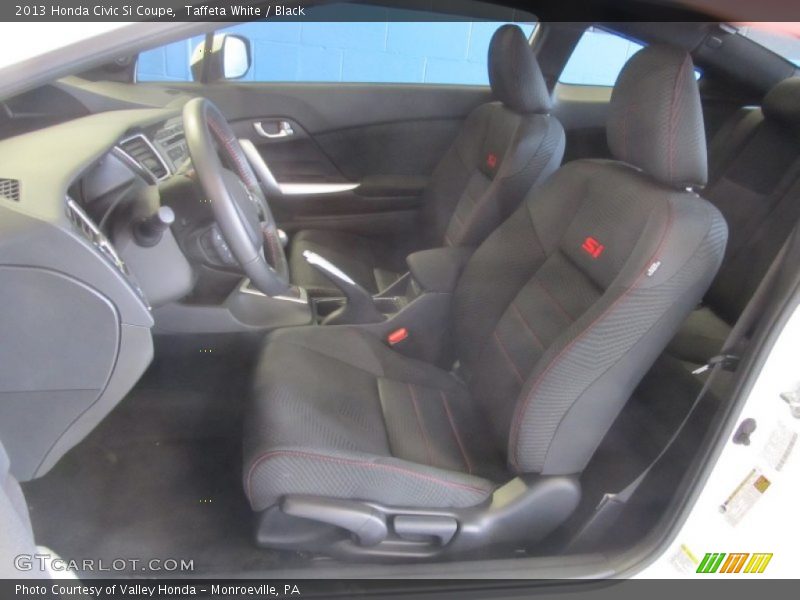 Taffeta White / Black 2013 Honda Civic Si Coupe