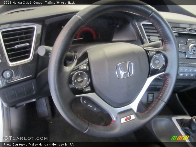 Taffeta White / Black 2013 Honda Civic Si Coupe