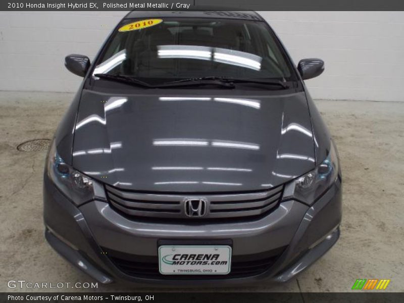 Polished Metal Metallic / Gray 2010 Honda Insight Hybrid EX