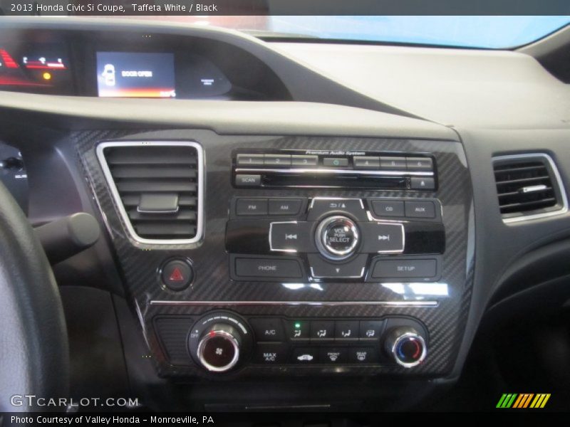 Taffeta White / Black 2013 Honda Civic Si Coupe