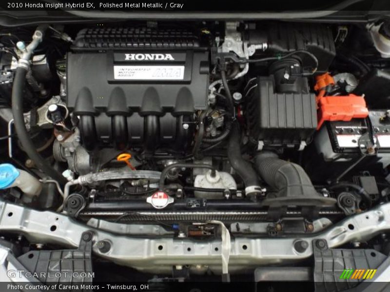 Polished Metal Metallic / Gray 2010 Honda Insight Hybrid EX