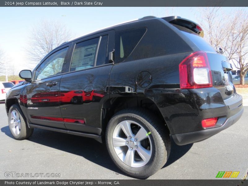 Black / Dark Slate Gray 2014 Jeep Compass Latitude