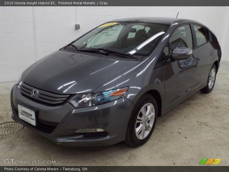 Polished Metal Metallic / Gray 2010 Honda Insight Hybrid EX