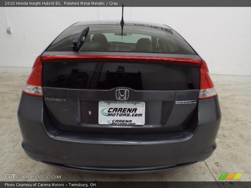 Polished Metal Metallic / Gray 2010 Honda Insight Hybrid EX