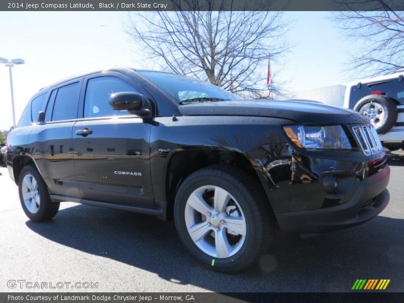 Black / Dark Slate Gray 2014 Jeep Compass Latitude