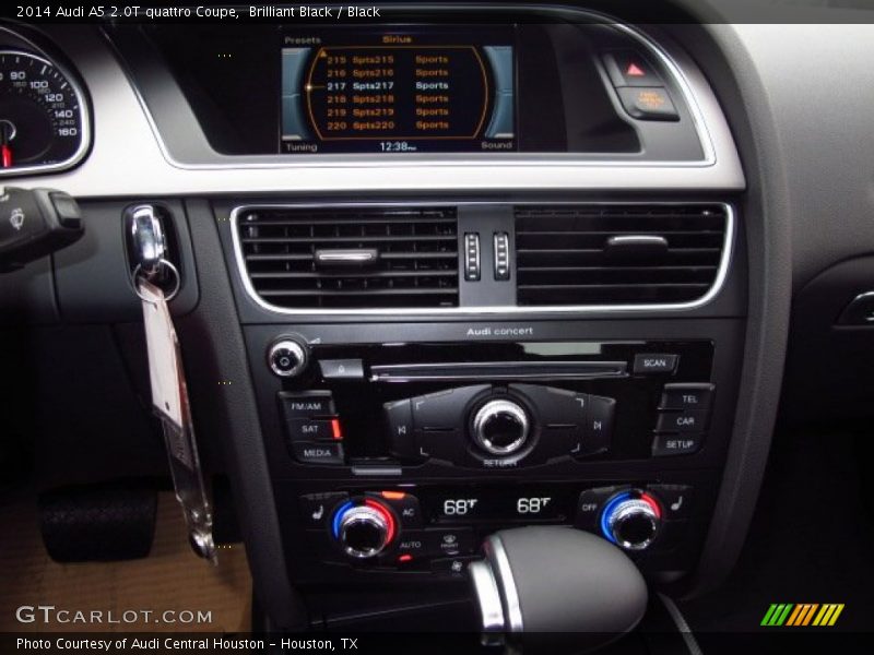 Brilliant Black / Black 2014 Audi A5 2.0T quattro Coupe