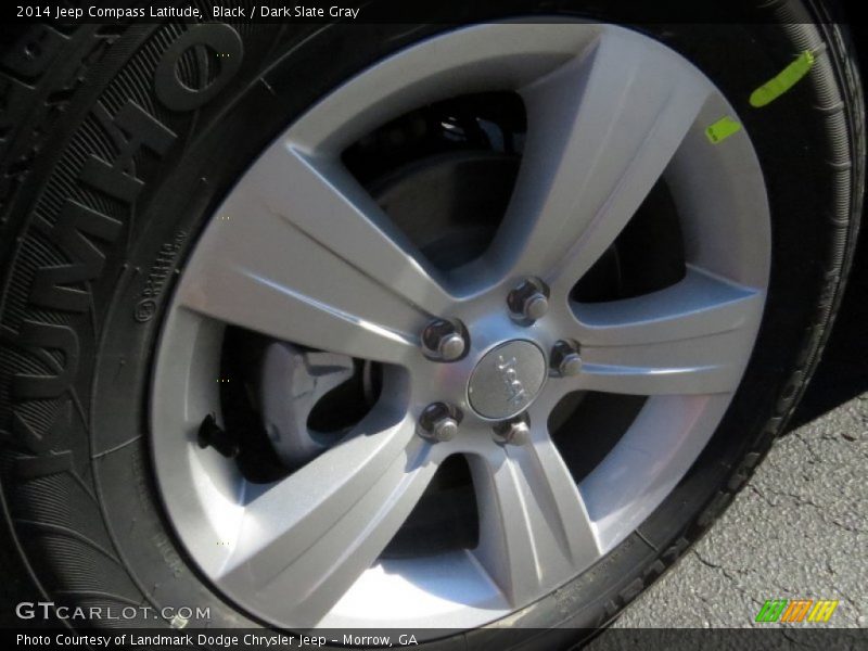 Black / Dark Slate Gray 2014 Jeep Compass Latitude