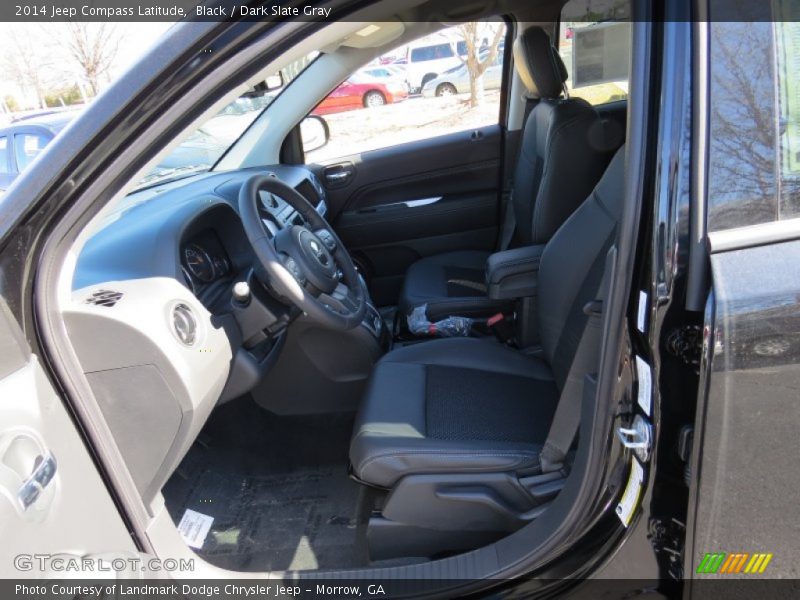 Black / Dark Slate Gray 2014 Jeep Compass Latitude